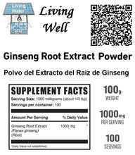 Load image into Gallery viewer, Por otra parte, el ginseng es rico en vitamina B1, B2 y D, en aminoácidos, en aceites esenciales y, por supuesto, en estrógenos, lo que puede ser un inconveniente en algunas personas