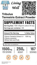 Load image into Gallery viewer, Tribulus Terrestris Extract Powder is used in traditional medicine for chest pain, heart problems, dizziness, skin and eye disorders, to expel kidney stones, and as a diuretic and tonic. Tribulus is also marketed as a dietary supplement to improve sexual function and for body building due to the belief that it acts like testosterone in the body