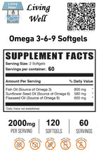 Load image into Gallery viewer, Try Livingwell Omega 3 Fish Oil and experience its benefits