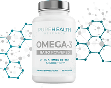 Load image into Gallery viewer, Nano Powered Omega 3 From Pure Health Research