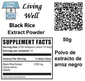 Livingwell Black Rice Extract Powder