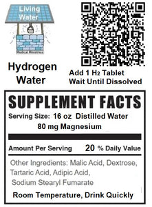 Livingwell Hydrogen Water 16 ounces