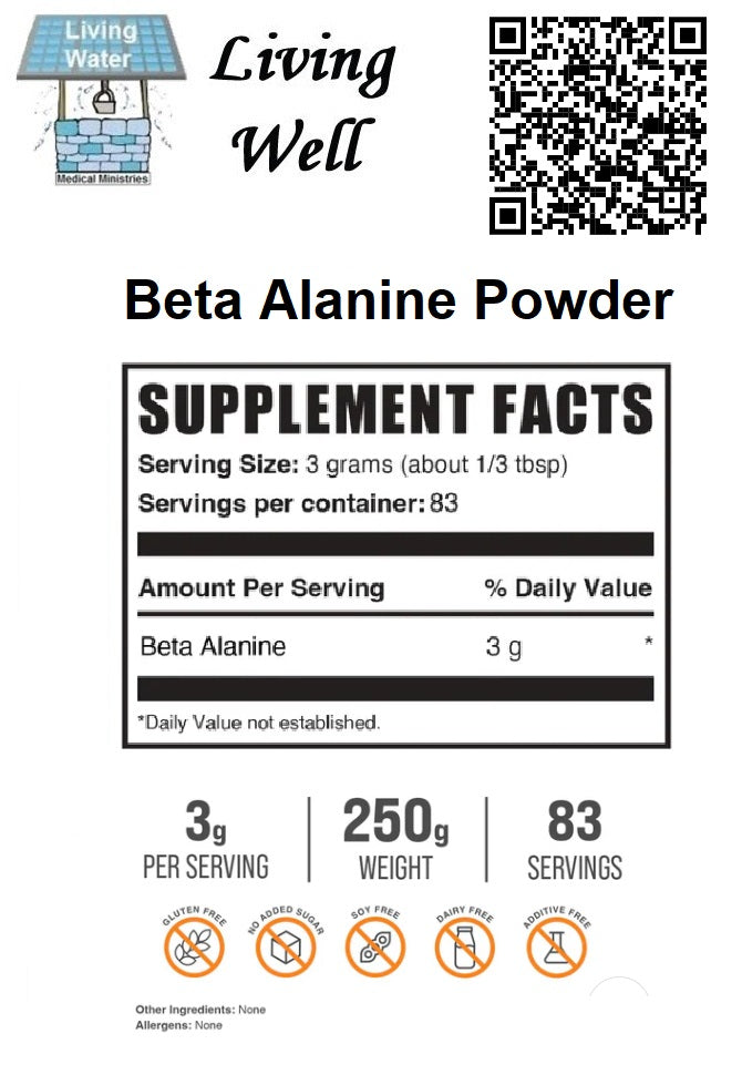 Livingwell Beta Alanine Powder