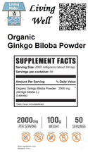 Load image into Gallery viewer, The therapeutic properties of the ginkgo plant are said to include treatment for blood disorders and memory problems, enhancement of cardiovascular function and to improve eye health. Gingko contains high levels of flavonoids and terpenoids, antioxidants that provide protection against oxidative cell damage from harmful free radicals. In this way, antioxidants are believed to help reduce the risk of cancer.
