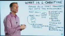 Load and play video in Gallery viewer, L-Carnitine L-Tartrate (LCLT) Powder may boost the production of nitric oxide, which improves blood flow. L-carnitine L-tartrate: This is commonly added to sports supplements due to its rapid absorption rate. It may aid muscle soreness and recovery in exercise 
