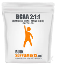 Load image into Gallery viewer, BCAA 2:1:1 (Branched Chain Amino Acids) by Bulk Supplements
