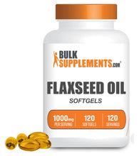 Load image into Gallery viewer, Flaxseed Oil by Bulk Supplements
